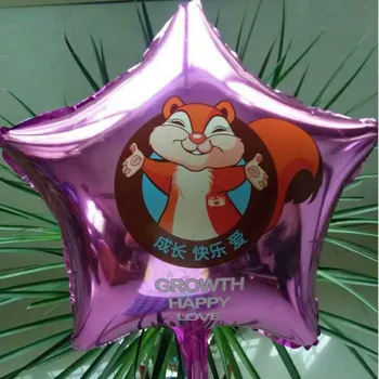 Balon de folie Personalizata picture18 inch stele balon logo-ul de nunta/aniversare decorative balon