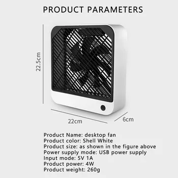 USB Portabil de Zgomot Redus Portabil Multi-funcție Mini Ventilator de Aer Conditionat Rece Răcire Pentru Dormitor Artic Cooler Ventilator