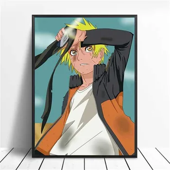 Naruto Poster Clasic Anime Panza Pictura Postere Si Printuri Poze De Perete Pentru Camera De Zi Desene Animate Decorare Decor Acasă