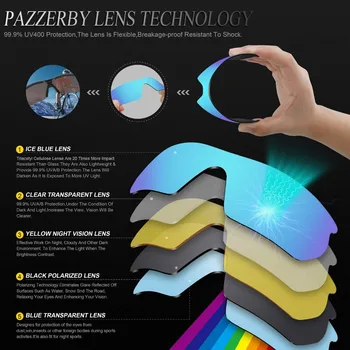 Polarizat Oglindă de Acoperire Lentile de Înlocuire pentru Oakley Jupiter Squared Cadru Multi-Culori