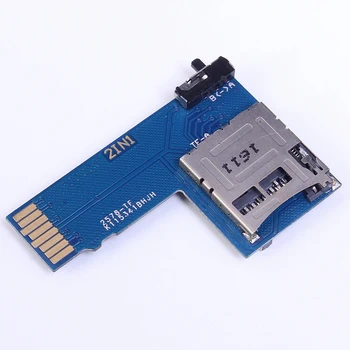 2 In 1 Sistem Dual Tf Card Micro - Sd Cu Adaptor De Bord De Memorie Pentru Raspberry Pi Zero W