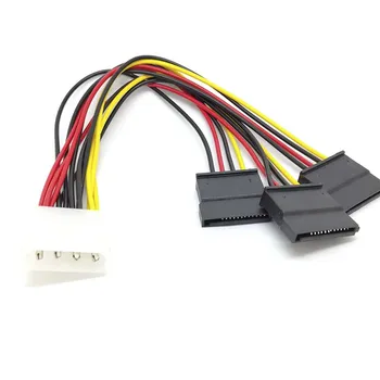 10buc 4 pin IDE Molex la 3 Serial ATA SATA Power Splitter Cablu conectori