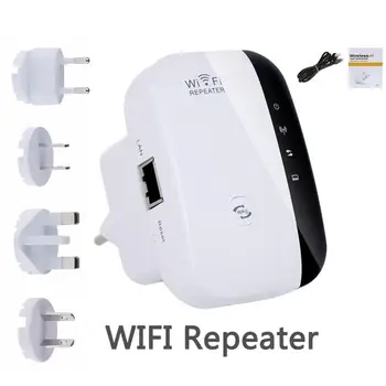 Wireless Wifi Repeater Wifi Range Extender Wi-Fi, Amplificator de Semnal 300Mbps Rapel WiFi 802.11 n/b/g Wi-Fi Ultraboost Punct de Acces