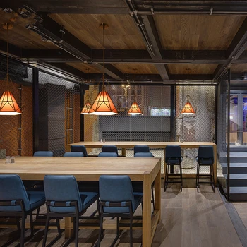Nordic a CONDUS Cafe Agățat lumini Noutate living Corpuri de restaurant, bar de Iluminat Moderne fier Industriale retro Pandantiv Lumini