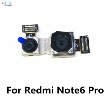 Spate Fata Principale din Spate Mic Mare cameră Mică Cameră Frontală de cablu flex Pentru Xiaomi Redmi Nota 6 Pro Note6 Pro