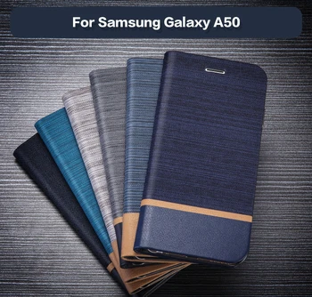 PU Portofel din Piele de Caz Pentru Samsung Galaxy A50 Business Caz de Telefon Pentru Samsung Galaxy A2e Flip Book case Silicon Moale Capacul din Spate