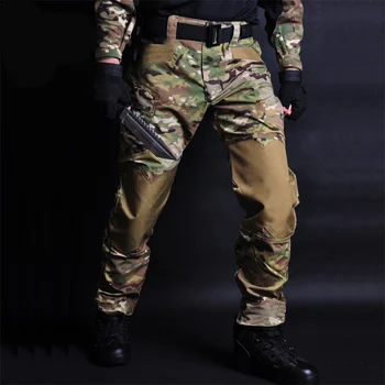 MEGE Bărbați Jogger Tactice Pantaloni de Camuflaj Militar Cargo pantaloni de Trening Largi Camo Pantaloni Casual pantaloni Joggers tacticos XXXL