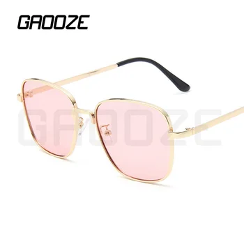 GAOOZE de Lux ochelari de Soare Patrati Pătrat Ochelari de sex Feminin de Marcă Încadrată Supradimensionate Pătrat ochelari de Soare Retro Ochelari LXD414