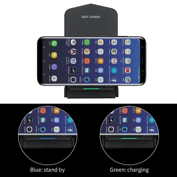 Pliabil 10W Qi Rapid Încărcător Wireless Pentru Samsung S20 S9 S10 Plus Nota 9 8 Telefon fără Fir Încărcător Pentru iPhone 11 Pro Max X 8 Plus