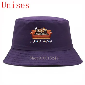 Prieteni show TV și Harry Potter Mashup pescar pălărie hip hop panama capac backet pălărie de femeie cu pălărie panama oameni mari