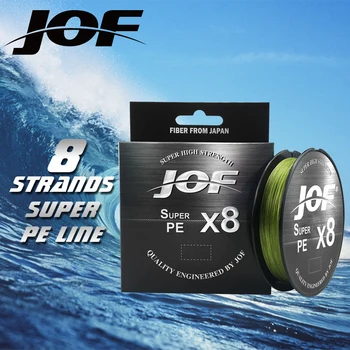 JOF Brand 300 M 500 M Clasa de Top Japonez de 0,14-0,5 mm Acoperire Fluorocarbon Linie de Pescuit Monofilament Carp Sârmă Lider Linie
