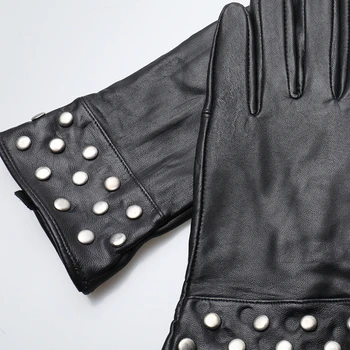 FEIQIAOSH stilul Punk mănuși pentru femei poliester rece și rezistent la uzură mănuși ține de cald toamna iarna Împânzit manusi
