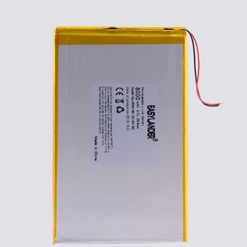 De mare capacitate 3.7 V baterie tabletă 8000mAh fiecare comprimat marca universal reîncărcabilă litiu baterii 35100160 3699160 30100160