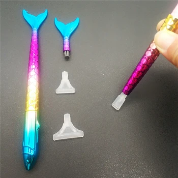 HUACAN 1 buc 5D Diamant Pictura Pen Tool Set Diy Diamant Broderie Punct de Gaurit Accesorii Pen de Culoare Aleatorii