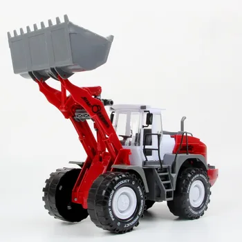 1:22 Buldozer Modele de Jucărie Mare ABS turnat sub presiune Jucării Săpat Jucarii Model terenurilor Agricole Tractor Camion Inginerie Vehicule Băiatul Copii Cadouri