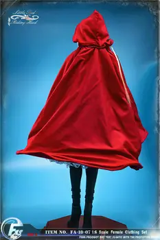FASToys 1/6 scufița Roșie Gothic Lolita Haine de sex Feminin Set pentru TBleague S22A 12 cm figurina Model