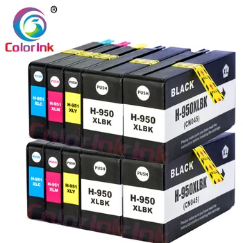 ColorInk 10 PK Pentru HP 950XL HP950XL 951XL HP950 cartuș de cerneală 950 951 Officejet Pro 8600 8610 8615 8620 8630 8625 8660 8680