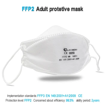 LAIANZHI FFP2 Pește masca certificare CE masca de protectie pm2.5 igiena masca livrare Rapida sport masca de respirat masca gura