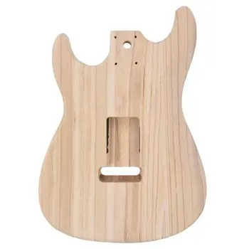 Lemn tip chitara electrica accesorii ST chitara electrica butoi material de arțar chitara corp baril
