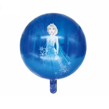 Disney Frozen Princess Tema 18 inch Petrecere Copil de Dus Folie de Aluminiu Baloane Decoratiuni Baloane Aniversare pentru Copii Consumabile Set