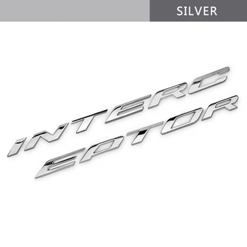 Poliția Interceptor Logo Auto refit Emblema Decalcomanii Insigna Autocolant Pentru Kuga Marginea Explorer Mustang ranger fusion Focus Mondeo F150