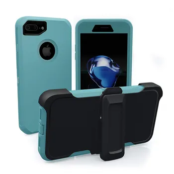 3 in 1 Armura Serii de Șoc Dovada Aqua Caz pentru iPhone 6 6S 7 8 Plus Caz Apăra Centura Clip Cover pentru iPhone X XS MAX 11 11 pro MAX