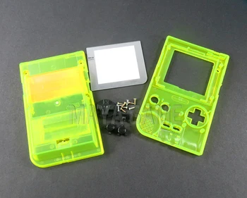Luminescența Set Complet Capacul Carcasei Piese de schimb Înveliș Pentru Gameboy Pocket GBP Joc Consola Caz, Copii Strălucesc Pe timp de Noapte