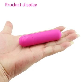 Omul nuo 10 Viteza Mini Glont Vibrator Puternic Vibrator G-spot Masaj Jucarii Sexuale pentru Femei Adulte de Sex Produsul USB Vibratoare