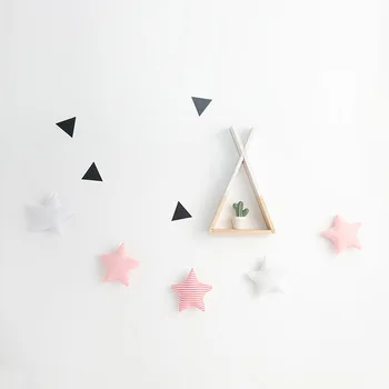1 Set Nordic Stil Proaspat Stele Luna Șir Agățat Ornamente Dormitor Pentru Copii Pătuț Cort Lenjerie De Pat Ornament Decor Acasă