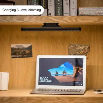 LED Touch Senzor de Bucătărie Cabinet de Lumină Lampă Estompat dulap Dulap Vitrina cu Rafturi de Încărcare USB Lampa de Citit