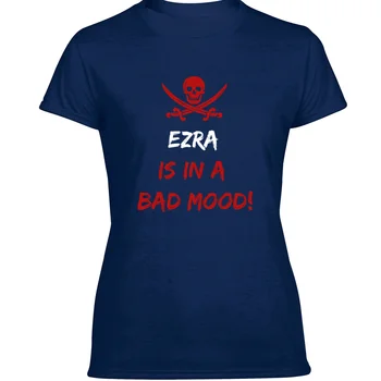 Montat Care Este Într-O stare de Spirit Proasta Ezra T-Shirt Pentru Bărbați Noutate pentru Bărbați Tricou Plus Dimensiune S-5xl Bumbac Hip Hop
