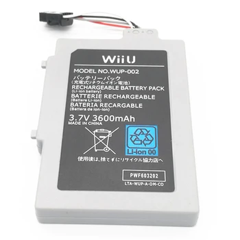 100 buc o mulțime 3600mAh Reîncărcabilă Acumulator de schimb Pack pentru Wii U GamePad Controller Joystick-ul de Reparații Pack+Șurubelniță