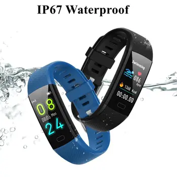 Y10 1.14 inch Smart Band Pedometru Heart Rate Monitor de Presiune sanguina Fitness Brățară IP67 rezistent la apa Bratara Inteligent