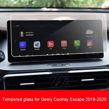 Anti-zero sticla folie protectoare Pentru Geely Coolray Scape 2018-2020 Mașină de navigare GPS film ecran LCD