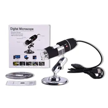 500X/1000X/1600X Microscop USB Microscop Digital aparat de Fotografiat Bijuterii Plante Piele examen de Laborator Lupa Microscop Electronic