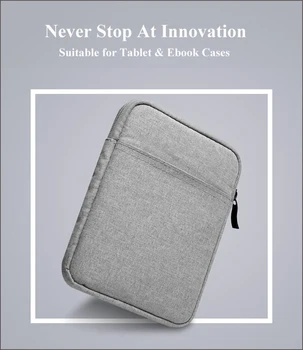Rezistent la șocuri Maneca Cazul geanta pentru Tusiera 3 Pro 7.8 inch E-reader Lumina cu fermoar geanta de caz pentru E-book PocketBook 740 pro +CADOU