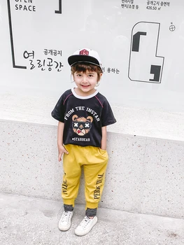 Băieții de Primăvară shu jiao ku Copii coreeană pantaloni de Trening Stil Occidental Copii Pantaloni pentru Copii Valul Copil Pantaloni, Îmbrăcăminte pentru Copii