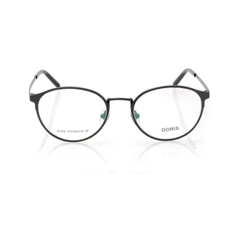 Latime-138 titan pur femei ochelari cadru rotund retro bărbați ochelari de cadru feminin optice miopie ochelari ochelari de citit clar