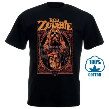 Rob Zombie Warlock Rob Zombie Tricou Nou, Autentic Și Oficial Rare Maneci Scurte De Vară De Moda De Imprimare Casual 011792