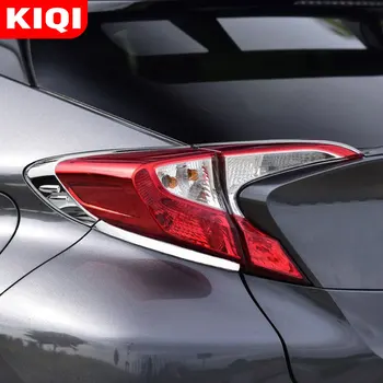 KIQI ABS Cromat Lumini Spate Lămpi de Decor Paiete Garnitura pentru Toyota C-HR CHR C HR 2016 2017 2018 2019 2020 Accesorii