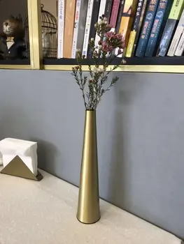 2020 Nou Beautilful Nordic Masă Vaze Decor Nunta De Aur Metal, Vaze De Flori Decor Acasă Metal Vaza Camera De Zi De Decorare