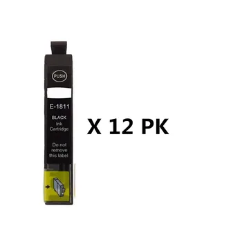 12pcs negru Cartuș de Cerneală Pentru Epson XP212 XP215 XP312 XP315 XP412 XP415 XP102 XP202 XP205 XP302 XP305 XP402 XP405 Printer