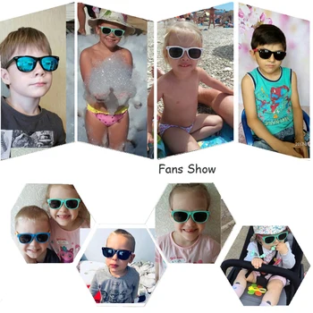 DesolDelos Copii ochelari de Soare Polarizat TR90 Copil Clasic de Ochelari pentru Copii ochelari de Soare baieti fete ochelari de soare UV400 Oculos D322