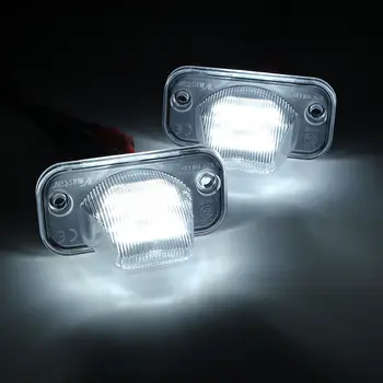 2 buc 18 LED Numar inmatriculare Lampa de Lumina pentru toate modelele VW Transporter T4 Bomboane Multivan MK4 Jetta Passat B5 B6 Combi Eurova