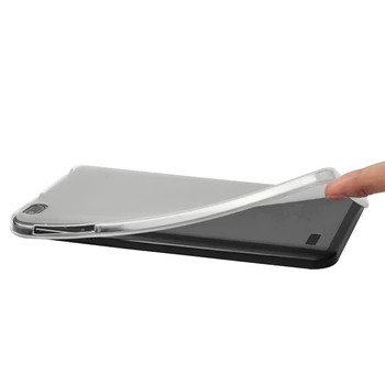 Tablet PC husa Silicon, 8 Inch Tpu Coajă Anti-Căderea de Protecție Capacul din Spate Potrivit pentru Teclast P80X