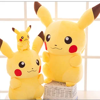 NOI TAKARA TOMY Pokemon Pikachu Jucării de Pluș Jucarii moale Japonia Film Pikachu Păpuși Anime de Craciun Cadouri de Ziua de nastere pentru Copii