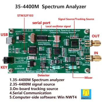 Usb Ltdz 35-4400M Spectru de Sursă de Semnal, Analizor de Spectru cu Urmărire Sursa Y1AD