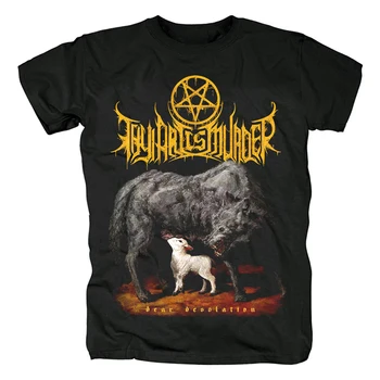 Bumbac Ta de Artă Este o Crimă Deathcore Negru cu Maneci Scurte Barbati Bumbac T-shirt de Dimensiune Europeană