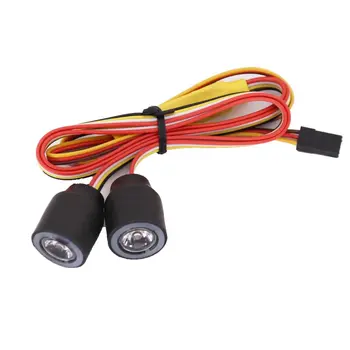 Mai multe Culori RGB LED Cu 60cm Cablu De 1/10 RC Șenile Mașină SCX10 TRX4 D90 Pentru Wrangler RC Accesorii