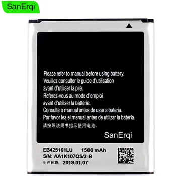 EB425161LU Baterie pentru Samsung Galaxy J1 mini J105B S3 SIII MINI I699 S7562 S9920 I8190 I8160 S7560 1500mAh